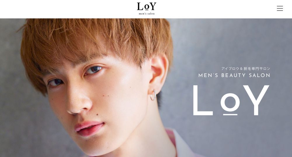 梅田のメンズ眉毛サロンmen's salon LoY